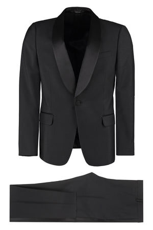 GUCCI Classic Black Two-Piece Suit for Men