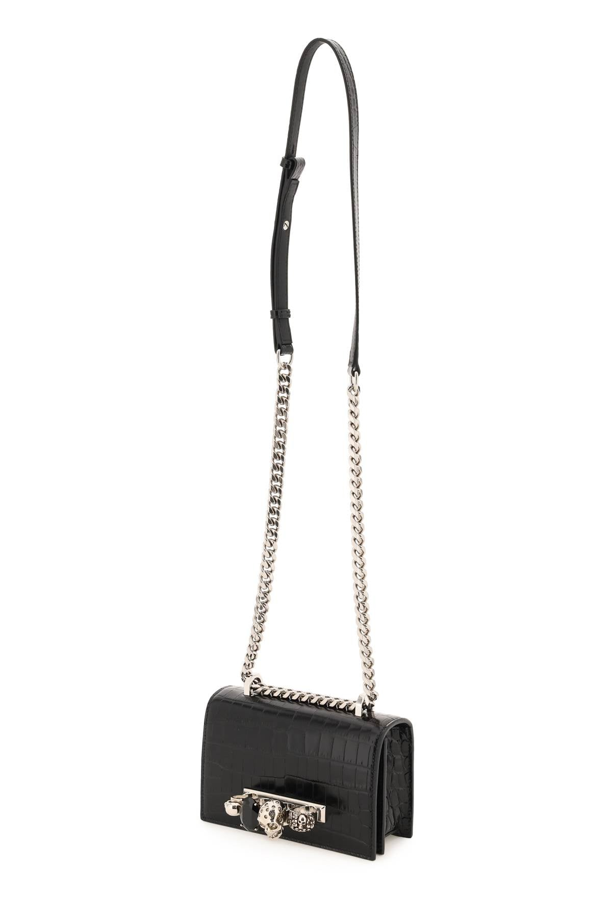 ALEXANDER MCQUEEN Stylish Black Crossbody Bag for Women | FW23 Collection