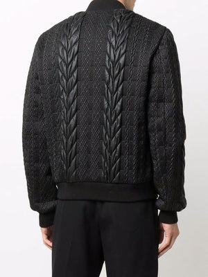 SAINT LAURENT Men's Oversized Matelassé Nylon Vest for FW24 Collection