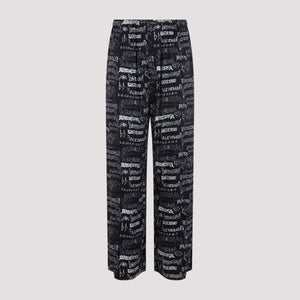 BALENCIAGA Black Pyjama Pants for Men | SS24 Collection