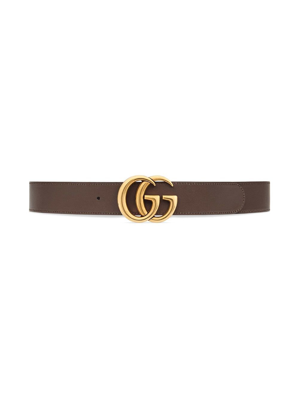 GUCCI Reversible Leather and Fabric Belt - 3.5 cm Height