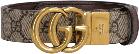 GUCCI Reversible Belt in Beige and Fuchsia for FW23