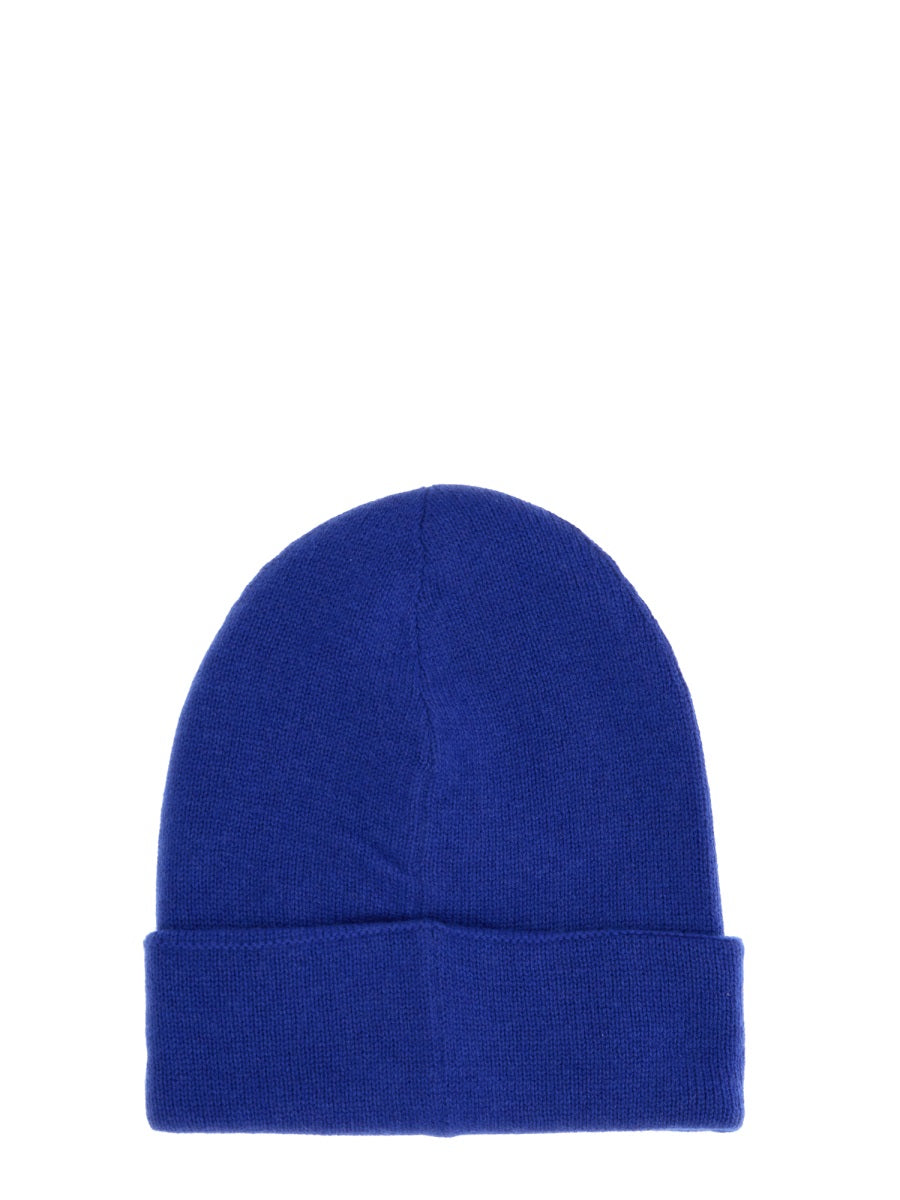 ALEXANDER MCQUEEN Ribbed Knit Logo Hat for Men - FW22 Collection