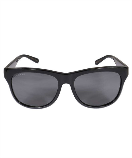 GUCCI Squared Sunglasses with Contrasting Color Logo for Men