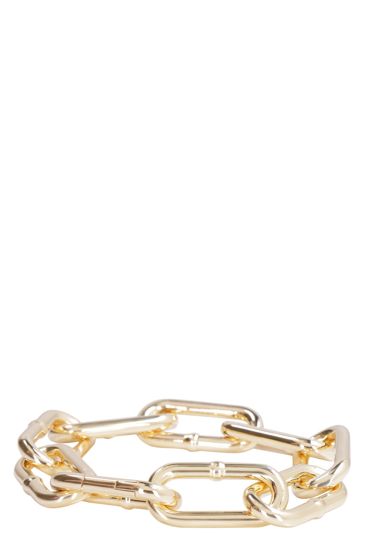 BOTTEGA VENETA Gold Plated Women's Chain Bracelet with 925 Silver - 22cm