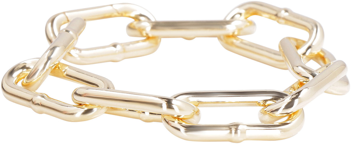 BOTTEGA VENETA Gold Plated Women's Chain Bracelet with 925 Silver - 22cm