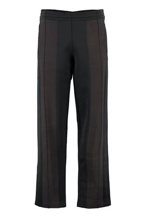 BOTTEGA VENETA Men's Black Technical Fabric Pants with Extendable Side Zipper