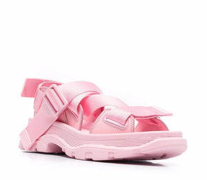 ALEXANDER MCQUEEN Chic Pink Tread Sandals for Women