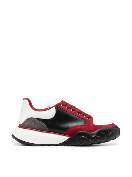 ALEXANDER MCQUEEN Court Colour-Block Sneakers for Men