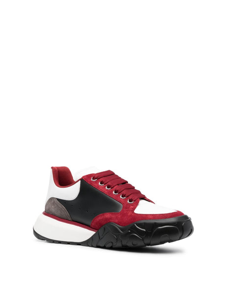 ALEXANDER MCQUEEN Court Colour-Block Sneakers for Men