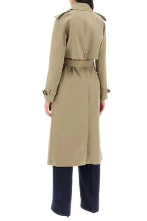 STELLA MCCARTNEY Eco-Friendly Cotton Gabardine Trench Coat