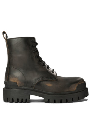 BALENCIAGA Strike Combat Boots for Men - Timeless Style