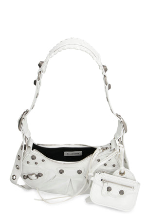 BALENCIAGA Retro-Inspired Crossbody: White Shoulder Bag for Women