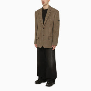 BALENCIAGA Houndstooth Men's Jacket - SS24