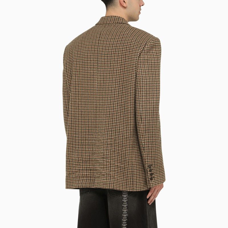 BALENCIAGA Houndstooth Men's Jacket - SS24