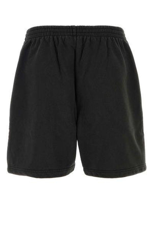 BALENCIAGA Men's Essential Cotton Sweat Shorts