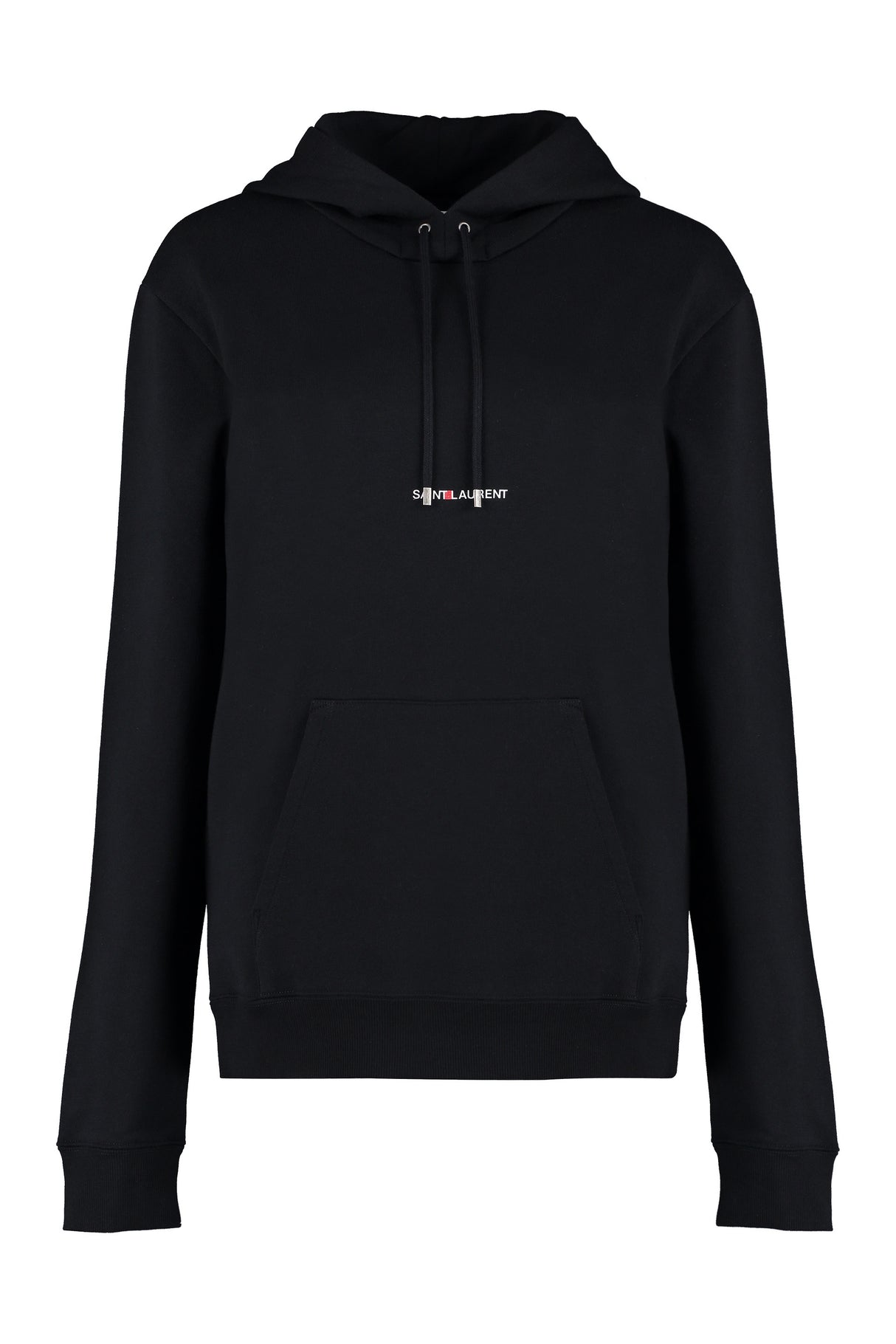 Áo Hoodie Đen Cổ Điển In Logo