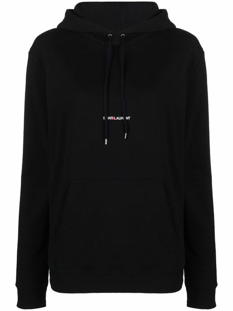 SAINT LAURENT Logo Print Sweatshirt for Women - Size S