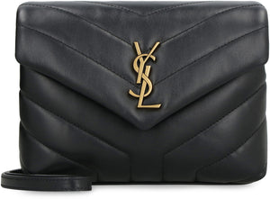 SAINT LAURENT Leather-Coloured Crossbody Handbag for Women | FW22