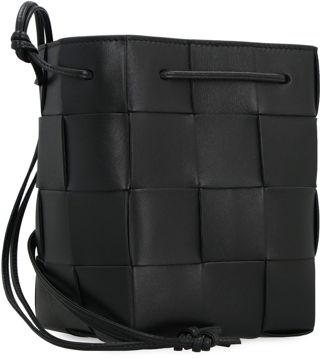 BOTTEGA VENETA Mini Leather Bucket Handbag