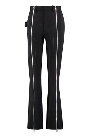 BOTTEGA VENETA Black Wool Trousers for Women from Salon 02 Collection