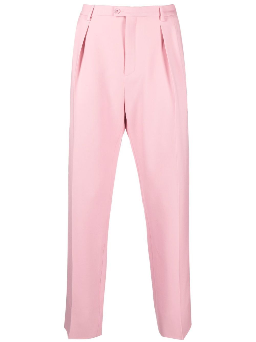 SAINT LAURENT SS22 Rose Petale Wool Pants for Men