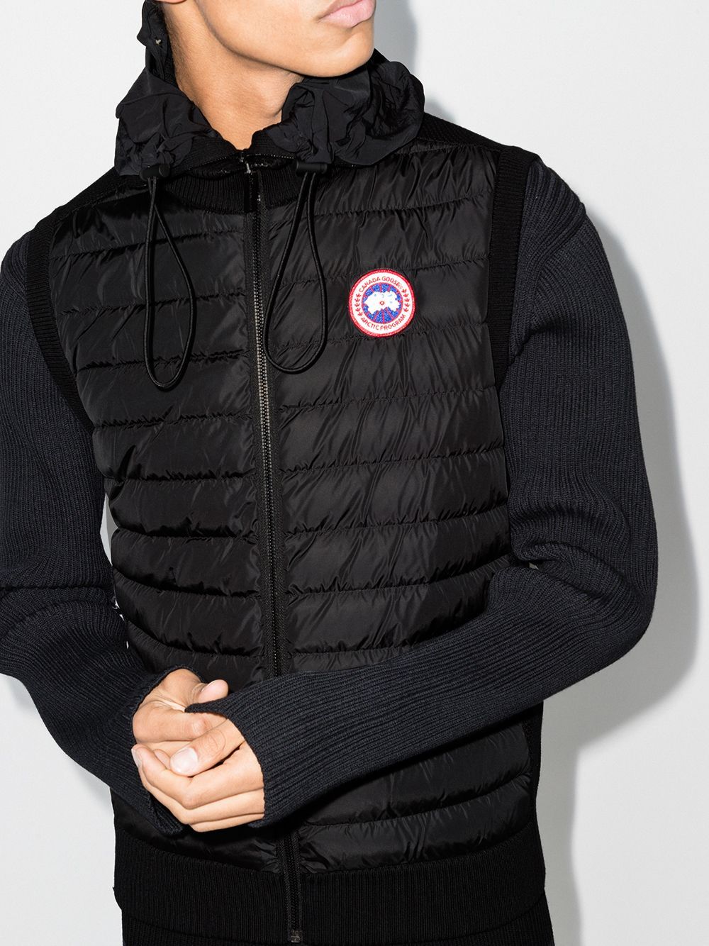 CANADA GOOSE Men's Mid-Weight Merino Wool Waistcoat for Layering and Mid-Season Wear - FW23