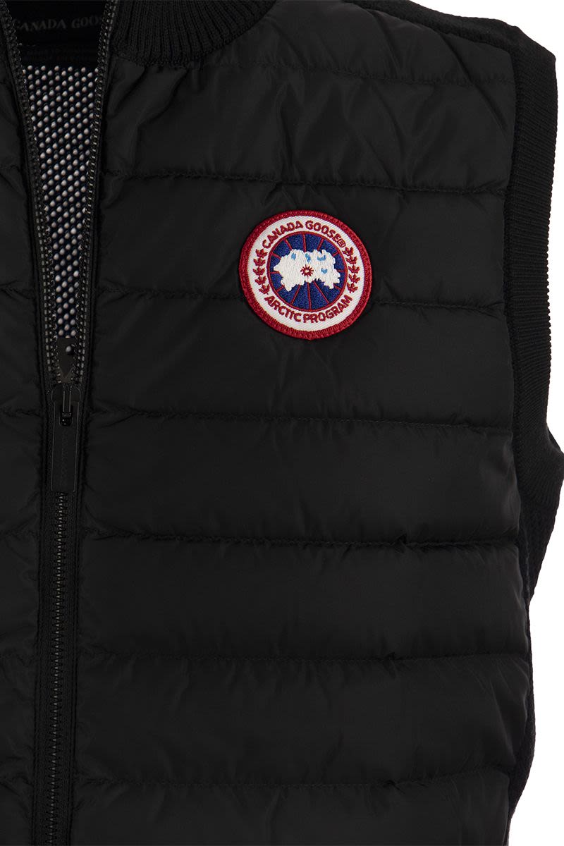 CANADA GOOSE Men's Mid-Weight Merino Wool Waistcoat for Layering and Mid-Season Wear - FW23