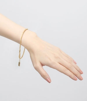 SAINT LAURENT Multicolor Helix Chain Bracelet for Women - SS23 Collection