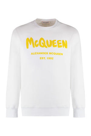 ALEXANDER MCQUEEN Essential Cotton Crew-Neck Sweater