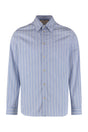 GUCCI Oxford Striped Boxy Shirt for Men in Aviomilk