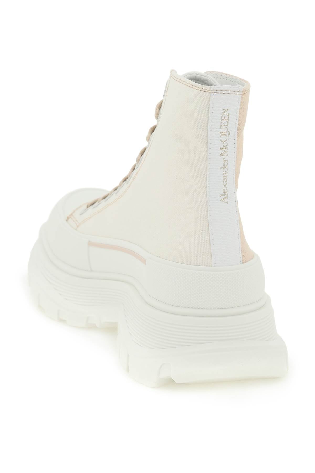 ALEXANDER MCQUEEN Tread Sleek Ankle Boots in Mixed Colours for Women
