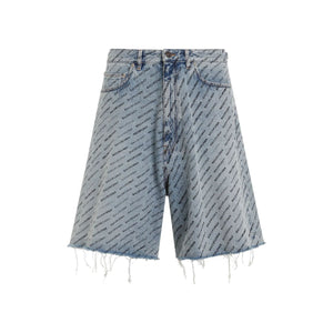 Quần Short Jean Cotton Cao Cấp Nam