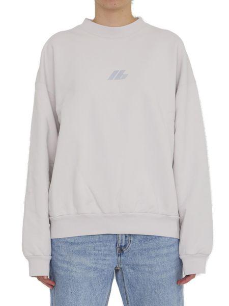 BALENCIAGA Activewear Logo Cotton Sweatshirt