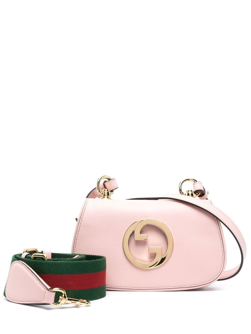 GUCCI Spring 2024 Pink Mini Blondie Shoulder Bag for Women