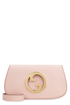 GUCCI Mini Shoulder Handbag with Gold Accent