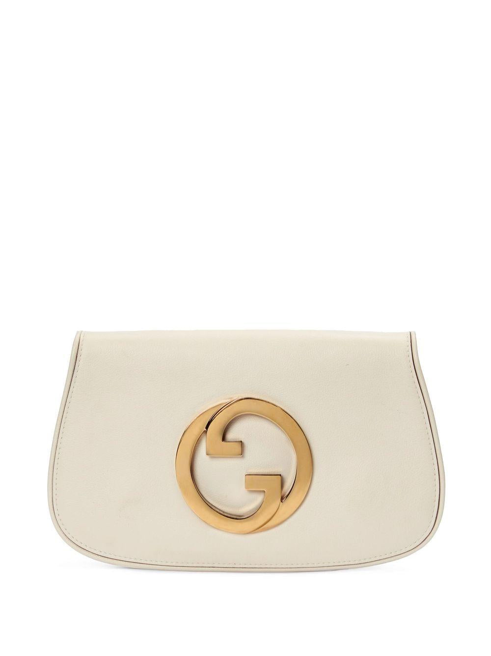 GUCCI Mini Shoulder Handbag with Gold Accent