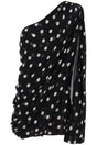 STELLA MCCARTNEY Asymmetrical Polka Dot Mini Dress