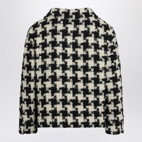 VALENTINO Macro Houndstooth Jacket for Women - SS25 Collection