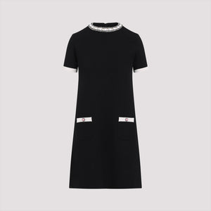 VALENTINO Chic Acetate Mini Dress for Women