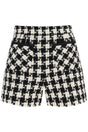 VALENTINO GARAVANI High-Waisted Mini Tweed Shorts