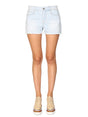 STELLA MCCARTNEY Classic Front Button Closure Denim Mini Shorts