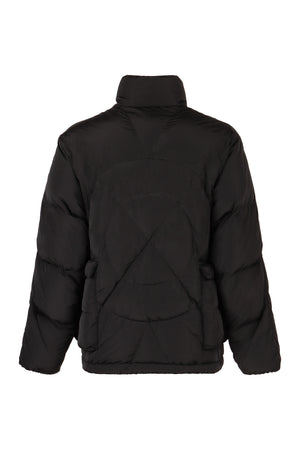 EMPORIO ARMANI BOMBER JACKET IN TECHNICAL FABRIC