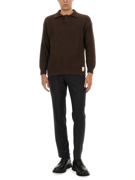 EMPORIO ARMANI Cozy Wool Blend Sweater for Men