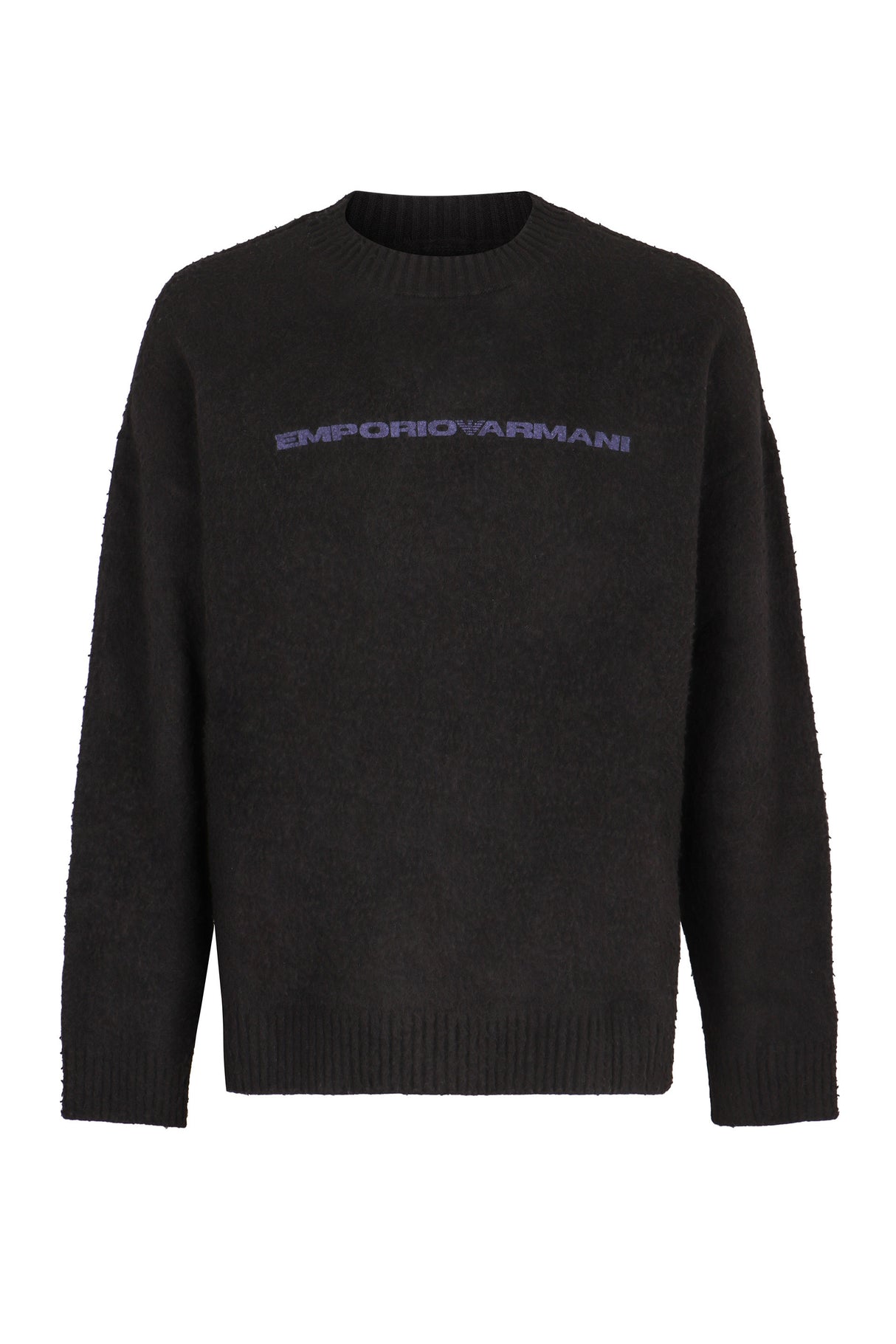 EMPORIO ARMANI Sophisticated Wool Sweater for Men - FW24