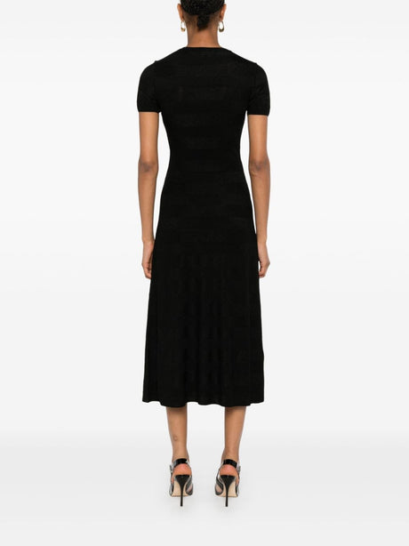 EMPORIO ARMANI Chic Striped Long Dress for Women