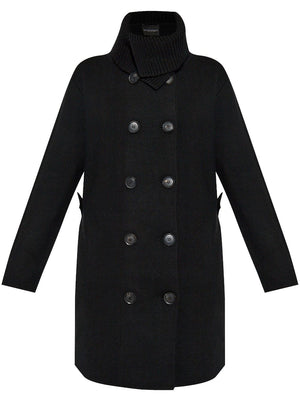 EMPORIO ARMANI Luxurious Wool Blend Winter Jacket