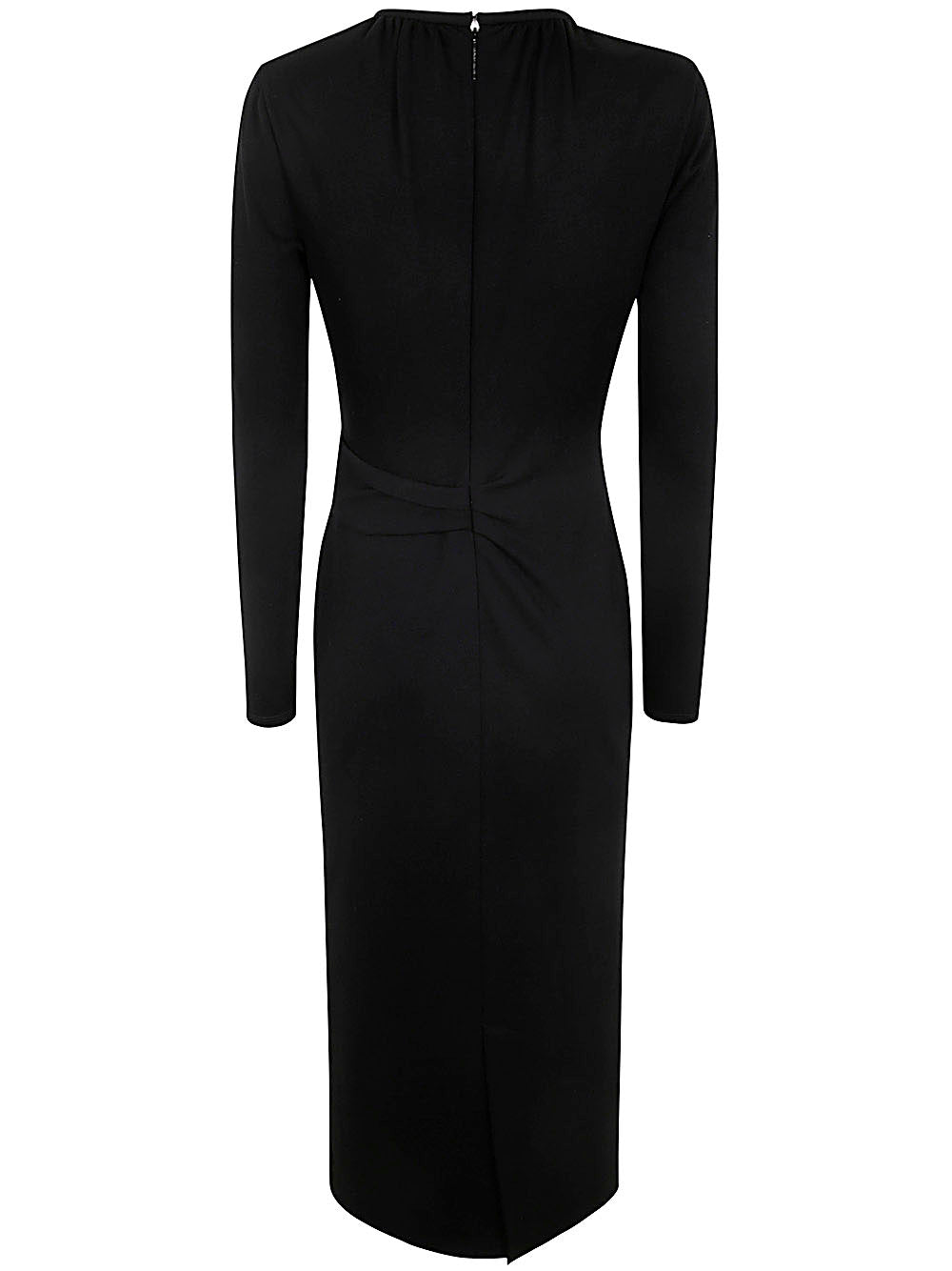 GIORGIO ARMANI Chic Crew Neck Midi Dress for Women