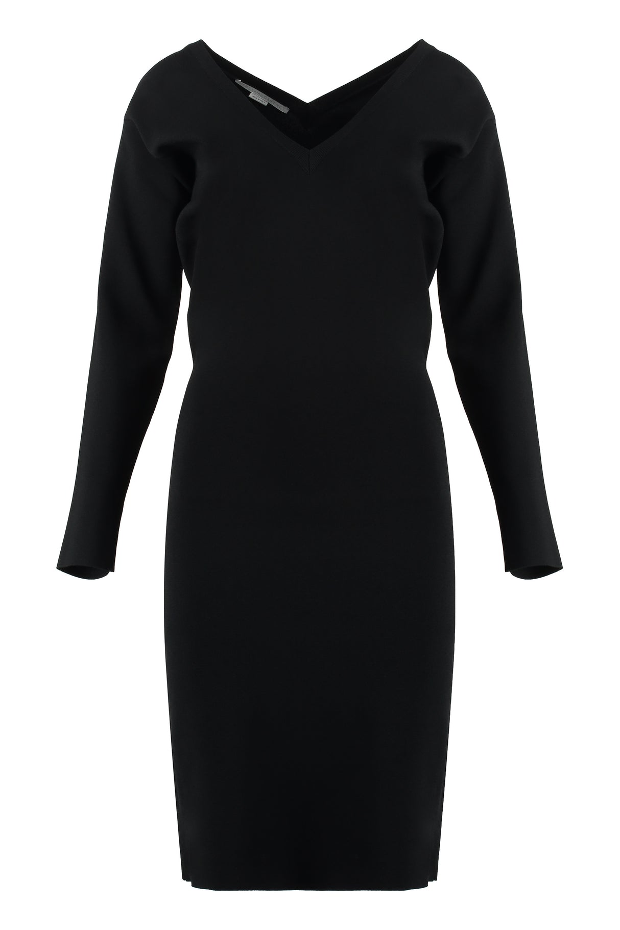 STELLA MCCARTNEY Feminine Ribbed Dress for Fall and Winter 2024