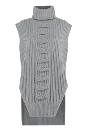 STELLA MCCARTNEY Cozy Cable Knit Vest for the Stylish Woman